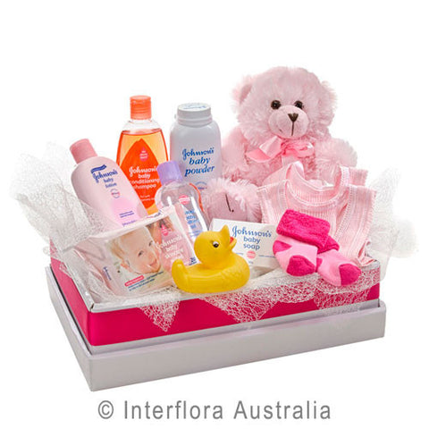 Baby Girl Gift Basket