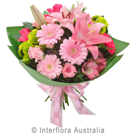 Bright Mixed Bouquet - Pink