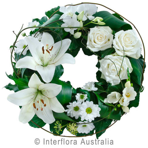 Wreath - White