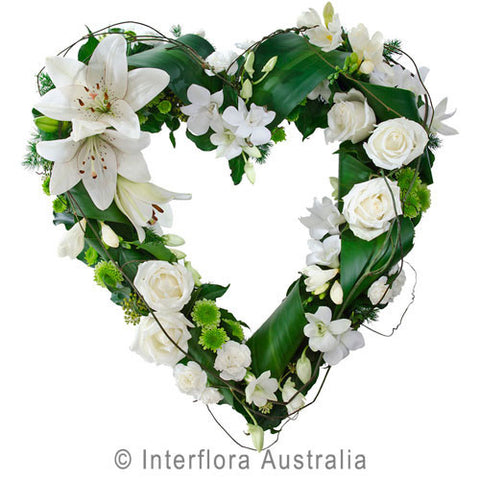 Sympathy - Heart (White)